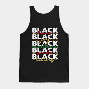 Black History African American Tank Top